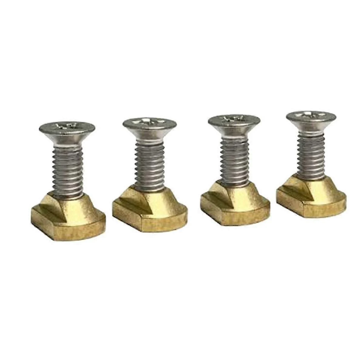 INDIANA Foil 4 pcs Baseplate Screws 30 mm + Nuts