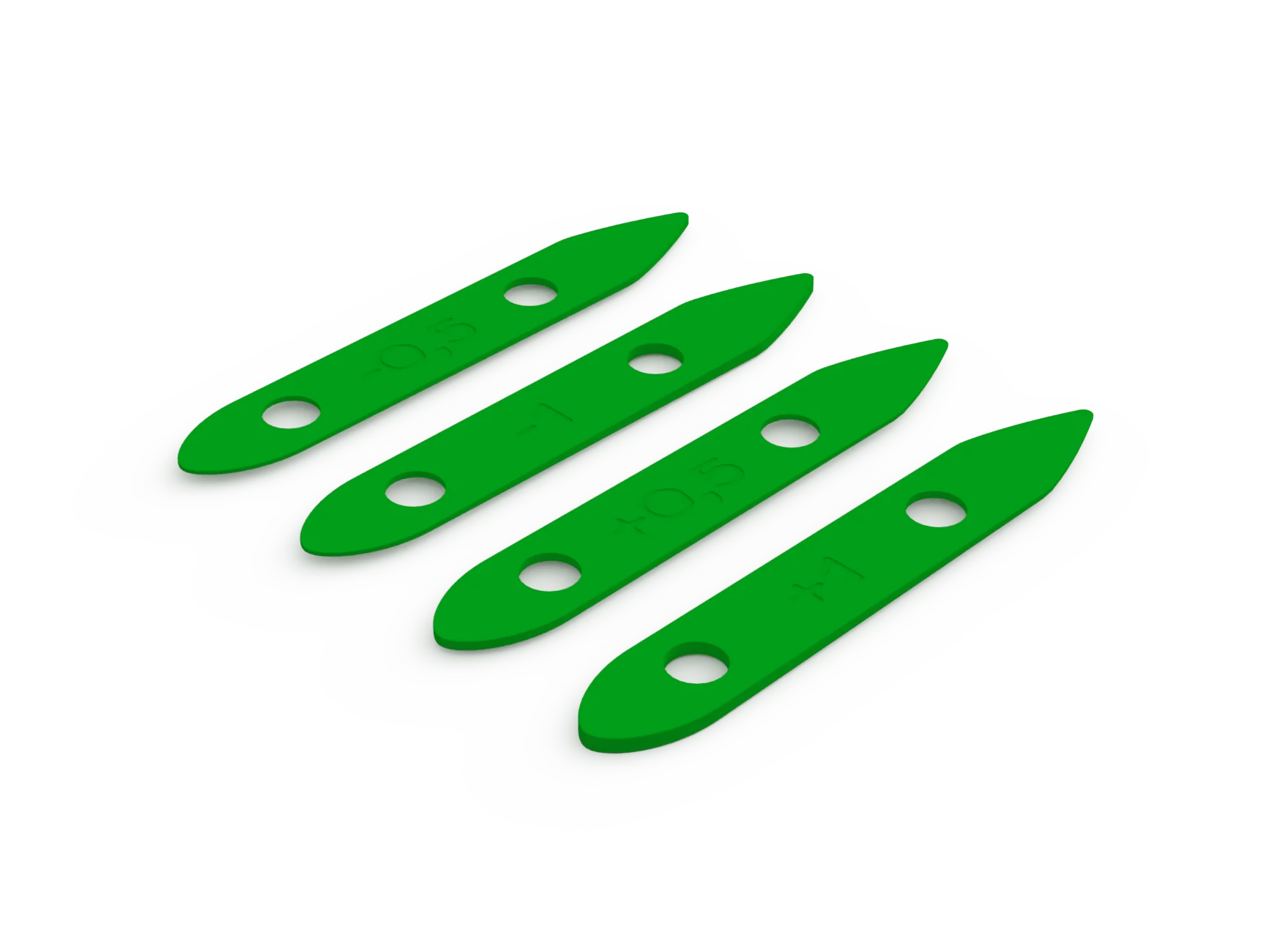 INDIANA FM Flat Shim Set